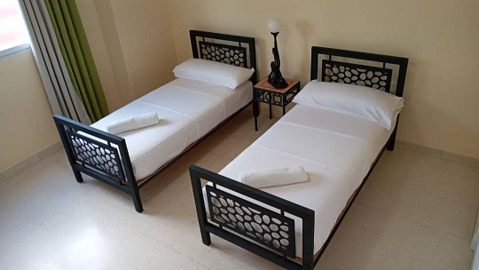 'Twin room' Casas particulares are an alternative to hotels in Cuba.